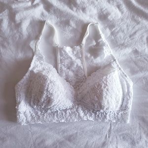 Aerie Padded Lace Racerback Bralette